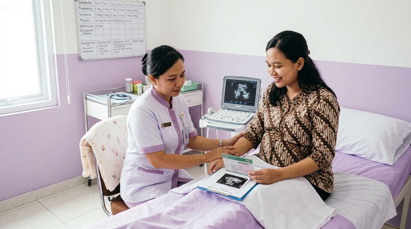 Jadwal Pemeriksaan Kehamilan (ANC) yang Ideal per Trimester